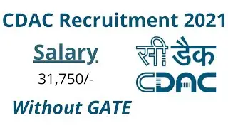 Latest CDAC Recruitment 2021 | CDAC Vacancy 2021 | CDAC Recruitment for Engineers | Latest Govt Jobs