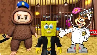 Sundjer Bob i Sendi - SANJAO SAM CUDAN SAN KOD LABUBU POLICAJCA   - Sundjer Bob na srpskom ROBLOX