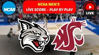 🔴 Davidson Wildcats vs Washington State Cougars | NCAA Men&rsquo;s College Basketball | Live Score Update