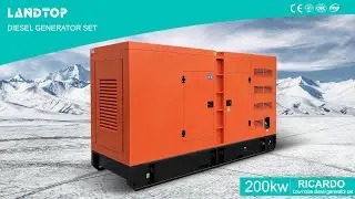 200kW Silent Ricardo Diesel Generator Set
