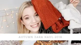 Autumn Zara haul with try on - 2018