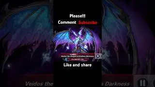 Veidos The Dragon Of Endless Darkness Animation #yugioh #masterduel #gaming