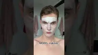 MODEL makeup #model #makeup #makeuptutorial #tutorial #malemodel #makeuproutine #routine #skincare