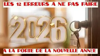 12 ERREURS SPIRITUELLE A EVITER A LA PORTE DE LA NOUVELLE ANN&Eacute;E.