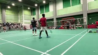 PSSQ Badminton Tournament 2025 (Game 1): Edge & Pradeep vs Nuskan & Mohin