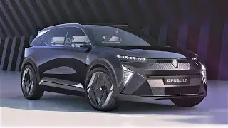 Новий Scenic стане кросовером з електромотором на водневому паливі. Огляд Renault Scenic Vision 2022