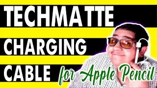 TechMatte Charging Cable Adapter | for Apple Pencil 1st Generation | iPad Latest Model | iPad Pro