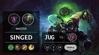 Singed Jungle vs Vi - BR Master Patch 9.20