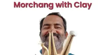 How to play Morchang/ Morsing/jaw harp sounds with clay as pitch changing method.
