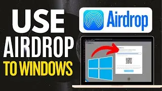 How to Use AirDrop On Windows PC | AirDrop iPhone To Windows (2024)