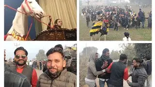 ਮੁਕਤਸਰ 🍁ਮਾਗੀ ਦਾ ਮੇਲਾ ਇੰਜੋਏ ਘੋੜ ਦੌੜ// (🐎🐎)#funny #mela #horseracing #viralvideo 