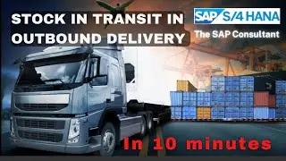 Stock in transit | Stock in transit in outbound delivery | Proof of delivery | The sap consultant