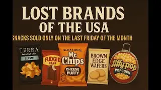 Lost Brands of the USA | Snacks Sold Only on the Last Friday of the Month