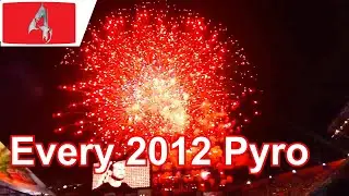 Every 2012 WWE Pyro