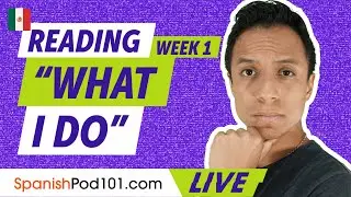Let's Read Easy Spanish - Week 1: 