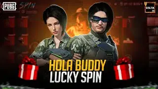 2 Crates, 1 Video! 🎁 Hola Buddy & Lucky Spin opening | DELTA NOMI 🕹️ | PUBG MOBILE 🎮 