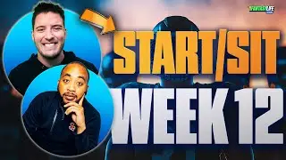Start/Sit Q&A for Week 12 Fantasy Football!