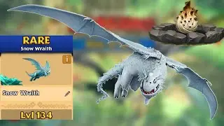 Snow Wraith Max Level 134 Titan Mode - Dragons:Rise of Berk