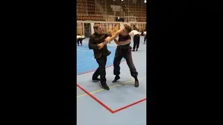 How to Kung Fu II crossing arms!