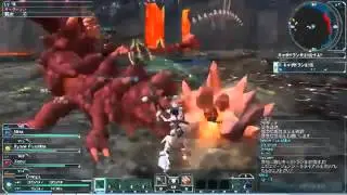 Phantasy Star Online 2 Open Beta Boss Triple Catadran