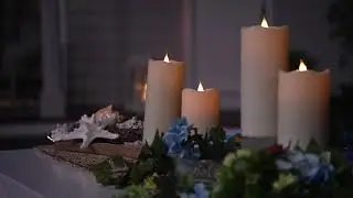 Solare Set of 2 Indoor/Outdoor Flameless Candles on QVC
