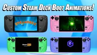 Пользовательские анимации загрузки для колоды Steam уже здесь! Добавьте видео загрузки на свой по...