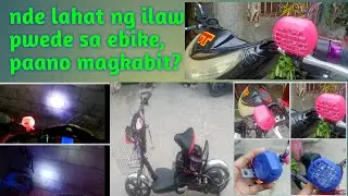 paano magkabit ng led light sa ebike