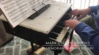 In Memoriam Barbara Benary (2019) - Mark Steven Brooks