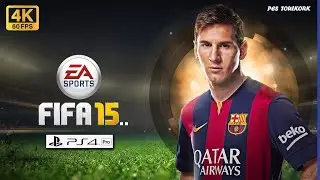 FIFA 15 (PS4) - Introductory Game, Gameplay in 2022 - 4K 60F