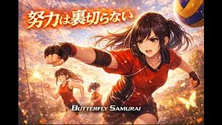 🦋⚔️ 努力は裏切らない(DORYOKU WA URAGIRANAI) 