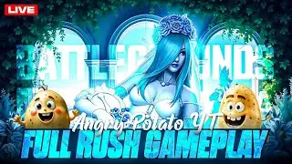 BGMI RANKPUSH,fullrush gameplay,3.6 update ,ANGRY POTATO , 1v1 TDM rooms and Glitche in BGMI Day 113