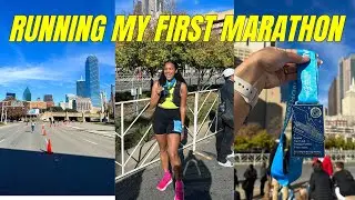 I RAN MY FIRST MARATHON (26.2 MILES) | 2023 DALLAS MARATHON