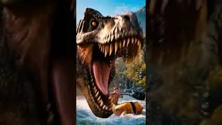 T-Rex Chase in Deadly River Rapids! Extreme Jungle Survival   #AdventureVideo #CGIAction #EpicChase