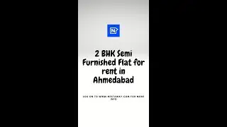 2 BHK Semi Furnished Flat for rent in Ahmedabad | Family | No Brokerage