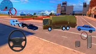 Garbage Truck Driver 2021 Games : Dump Truck Sim || Dump Track Wash Game || Garbage Truck Games Pc