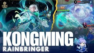 Kongming &ldquo;Rainbringer&rdquo; Skin Free to Play! | Honor of Kings 10th Anniversary Jungle MVP Gameplay
