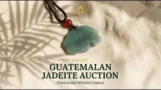 Prerecorded Whatnot Live Auction &mdash; Rare Guatemalan Jadeite Collection
