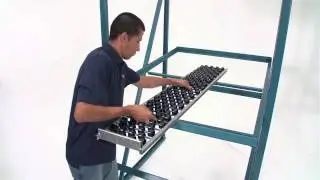 Shelf Track Carton Flow by UNEX Manufacturing