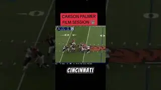 CARSON PALMER FILM SESSION #nflhistory #cincinnatibengals
