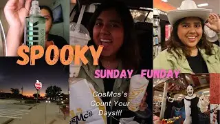 Spooky Sunday Funday🦇🧡☕🥨#sundayfunday #spooky #cosmcs #nfl #target #spirithalloween