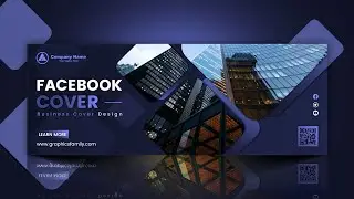 Professional Business Facebook Cover Design in Adobe Photoshop