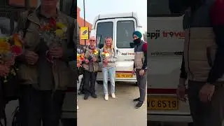 UK to india tour by luxury 7 seater car by #japjitravel