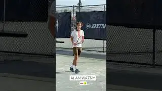 Yonex 360 kit is clean. Alan Wazny of Poland is a fun talent to watch. Career high #11 ITF Juniors