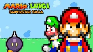 Mario and Luigi: 'The Deadly Tongue Twister.&rsquo; - (Sprite Animation)