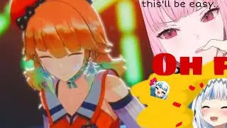 Gura and Calli can&rsquo;t spell in German  | Hololive clip