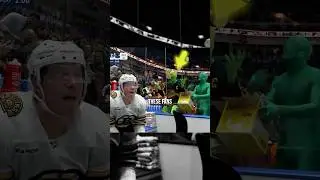 These Fans Taunt Hockey Players!