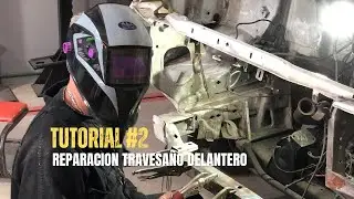 TUTORIAL CHAPISTA # 2 | Como Reparar un Travezaño Delantero Correctamente