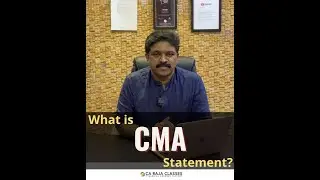 Что такое выписка CMA? | Процесс банковского кредитного анализа | www.carajaclasses.com | #Shorts