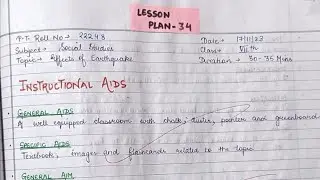 Lesson Plan -34 | Topic - Effects of Earthquake | Macro Lesson Plan | Social Studies |