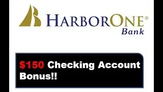 HarborOne Bank Checking Promotion: $500 Bonus